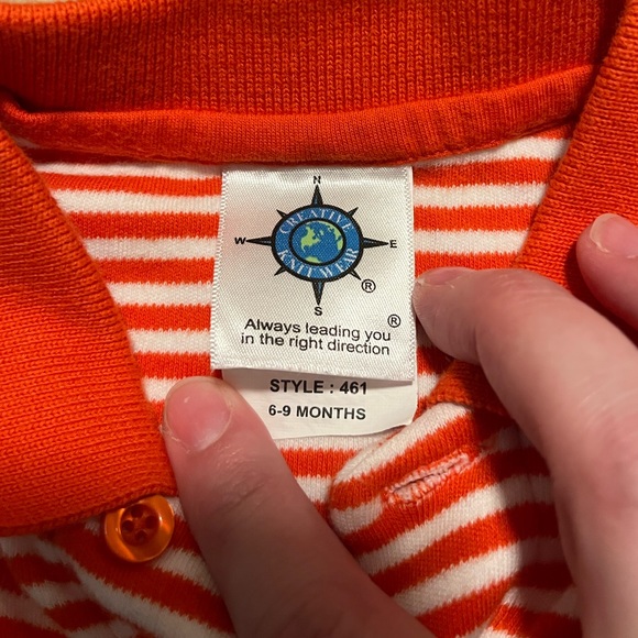 Clemson Tigers Baby Onesie 6-9 months - Picture 3 of 3